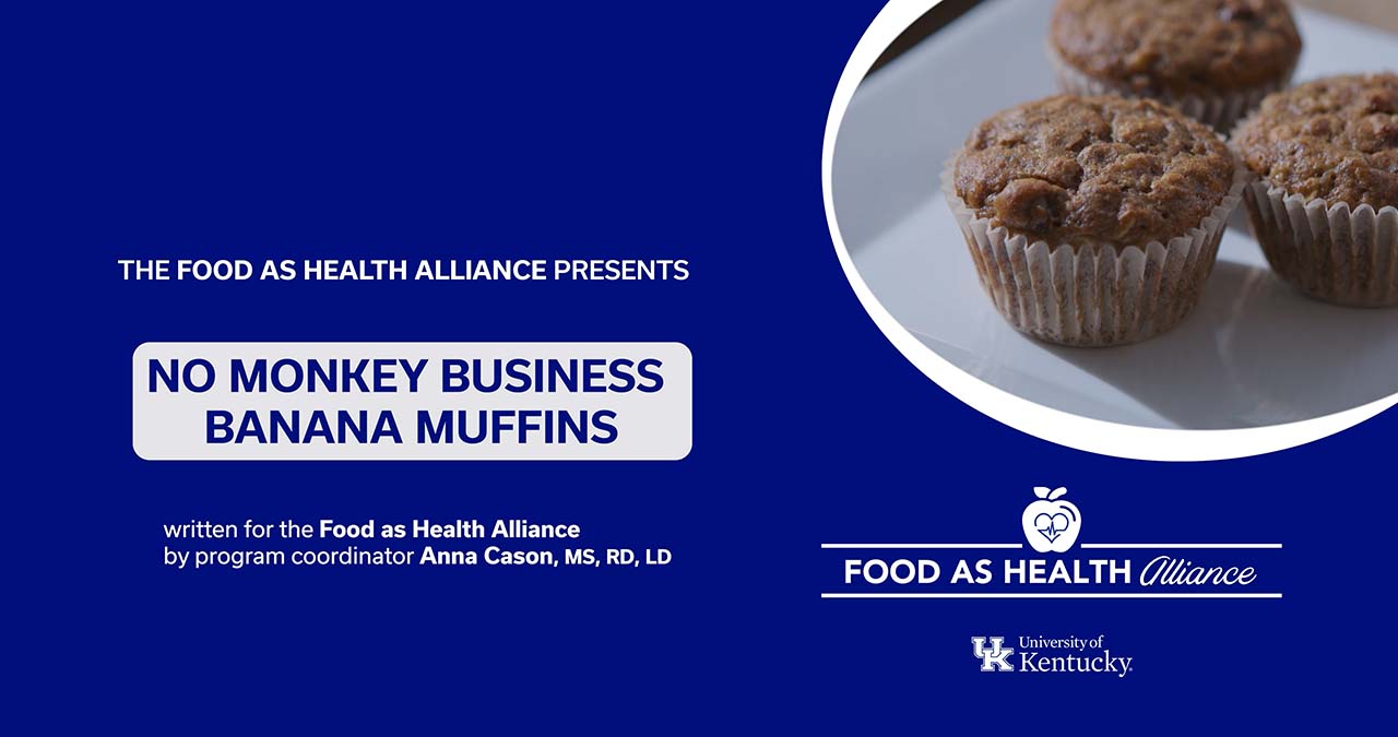 Food is Medicine: Banana Nut Muffins