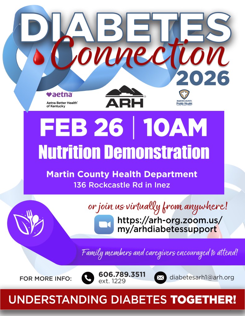 SYS DIABETES EDUC Connection Martin 2026-02 flyer